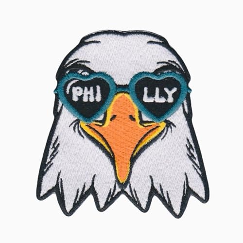 Khunjoy Phiily Adler Cartoon Patch Brille Adler Patch von Generic