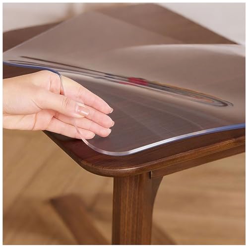 Klarer Tischschutz, 2mm Dicker Kunststoff-Tischbelag, Wasserfester TPU-Tischbelag, Schreibtischmatte, Schreibunterlage für Schreibtisch, Kaffee- und Esszimmer-Tischplatte,99x240cm Klarer Tischschutz, 2mm Dicker Kunststoff-Tischbelag, Wasserfester TPU-Tischbelag, Schreibtischmatte, Schreibunterlage für Schreibtisch, Kaffee- und Esszimmer-Tischplatte,99x240cm von Generic