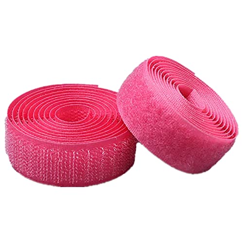 Klettband, zum Aufnähen, nicht selbstklebend, Nylon, 25 mm breit von Generic