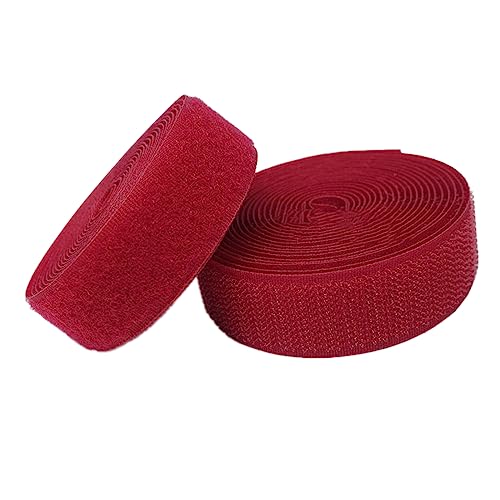 Klettband, zum Aufnähen, nicht selbstklebend, Nylon, 25 mm breit von Generic