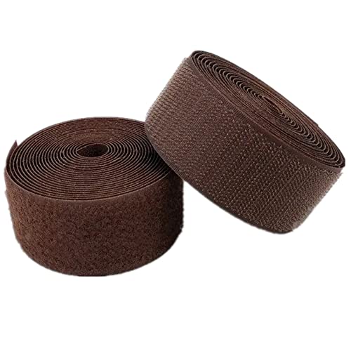 Klettband, zum Aufnähen, nicht selbstklebend, Nylon, 25 mm breit von Generic