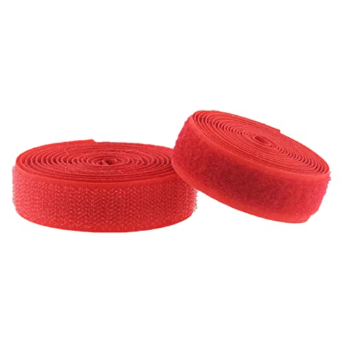 Klettband, zum Aufnähen, nicht selbstklebend, Nylon, 25 mm breit von Generic