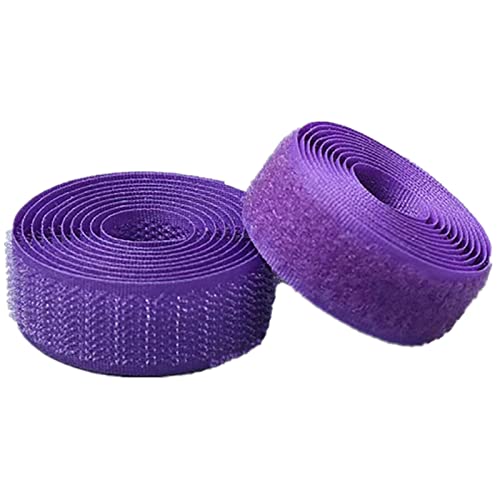 Klettband, zum Aufnähen, nicht selbstklebend, Nylon, 25 mm breit von Generic