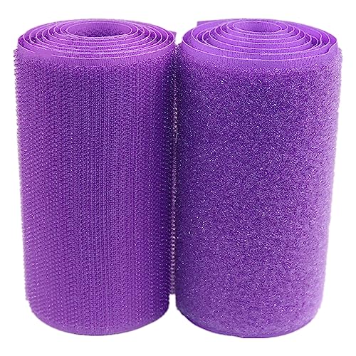 Klettband 100 mm, kein selbstklebender Nylon-Stoffverschluss zum Aufnähen, 2 Yards/Paar von Generic