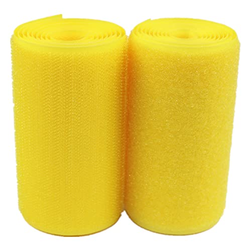 Klettband 100 mm, kein selbstklebender Nylon-Stoffverschluss zum Aufnähen, 2 Yards/Paar von Generic