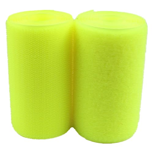 Klettband 100 mm, kein selbstklebender Nylon-Stoffverschluss zum Aufnähen, 2 Yards/Paar von Generic