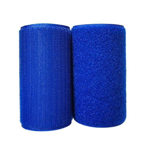 Klettband 100 mm, kein selbstklebender Nylon-Stoffverschluss zum Aufnähen, 2 Yards/Paar von Generic