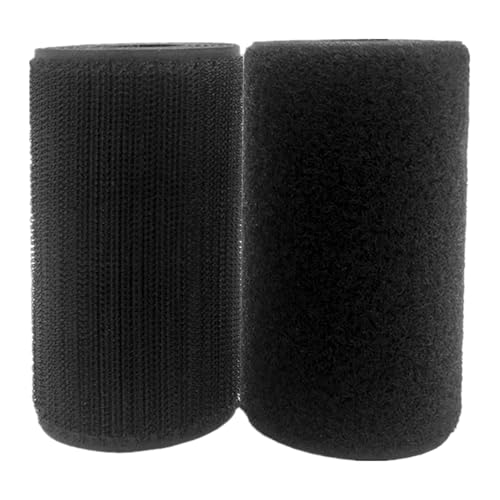 Klettband 100 mm, kein selbstklebender Nylon-Stoffverschluss zum Aufnähen, 2 Yards/Paar von Generic