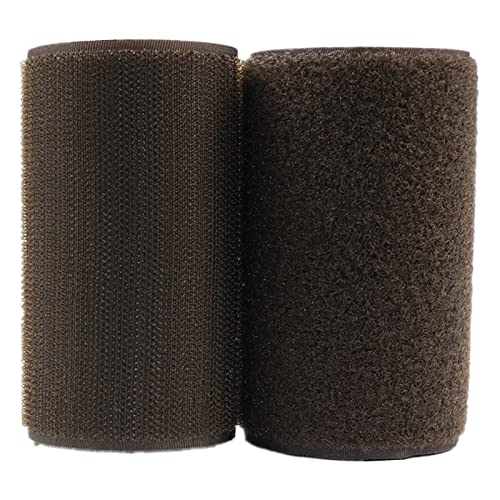 Klettband 100 mm breit, nicht klebender Nylon-Stoffverschluss, zum Aufnähen von Streifen, Stoffband-Set von Generic