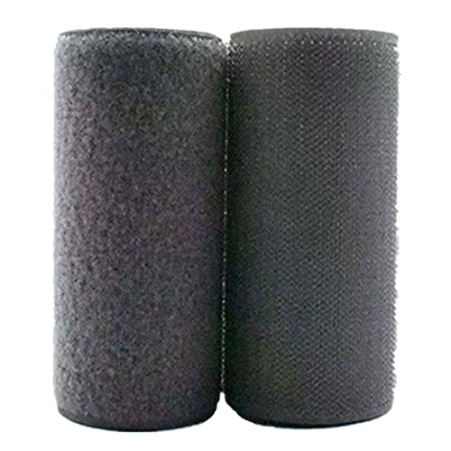 Klettband 100 mm breit, nicht klebender Nylon-Stoffverschluss, zum Aufnähen von Streifen, Stoffband-Set von Generic