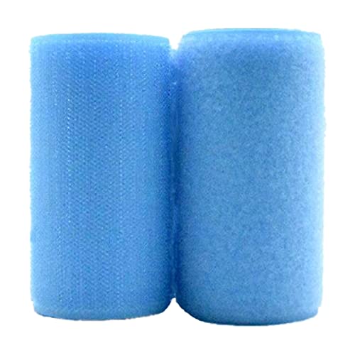 Klettband 100 mm breit, nicht klebender Nylon-Stoffverschluss, zum Aufnähen von Streifen, Stoffband-Set von Generic