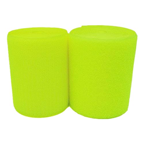 Klettband 100 mm breit, nicht klebender Nylon-Stoffverschluss, zum Aufnähen von Streifen, Stoffband-Set von Generic