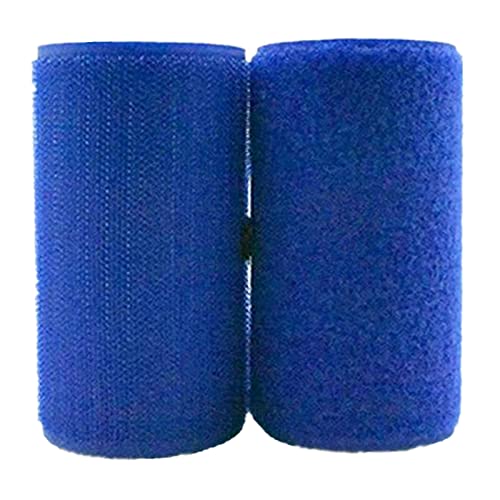 Klettband 100 mm breit, nicht klebender Nylon-Stoffverschluss, zum Aufnähen von Streifen, Stoffband-Set von Generic