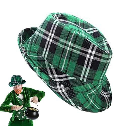 Kobold-Kostüm, St. Patrick's Day-Kostüm,Irische Feiertagsmütze | St. Patrick's Day-Accessoires, irische Festival-Kleeblatt-Kostüme für Teenager und Erwachsene von Generic