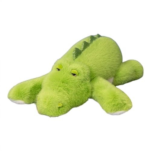 Krokodil Stofftier - Krokodil Plüsch, Plushies Realistisches Spielzeug 17 Zoll Krokodil | Einzigartige Plüschspielzeug-Modellpuppen, Bezauberndes Krokodil-Plüschkissen, Weiche Tiere Für Erwachsene von Generic