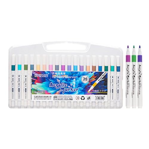 Kunstmarker, farbige Marker,Wasserfester, schnell trocknender Zeichenmarkierungsstift | Stapelbares Aquarell-Stift-Set, Studenten zeichnen Kunst, kreative bunte Marker für Kinder und Erwachsene von Generic