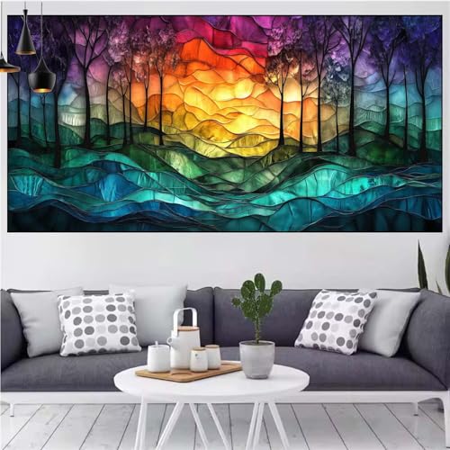 Landschaft Diamond Painting xxl 75x150cm Diamond Painting Erwachsene Retro Diamant Malerei Set,Mosaikherstellung Malen Nach Zahlen Cross Stickerei Kunst Leinwand Malerei Kits,Décor Gifts Frauen CN-263 Landschaft Diamond Painting xxl 75x150cm Diamond Painting Erwachsene Retro Diamant Malerei Set,Mosaikherstellung Malen Nach Zahlen Cross Stickerei Kunst Leinwand Malerei Kits,Décor Gifts Frauen CN-263 von Generic