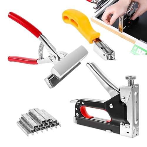 Leinwandzange | Professionelles Leinwandzangen-Set – Edelstahl-Werkzeugset für Mehrzweckprojekte, Stoffteppich-Nadelarbeiten, Büros und Studios Leinwandzange | Professionelles Leinwandzangen-Set – Edelstahl-Werkzeugset für Mehrzweckprojekte, Stoffteppich-Nadelarbeiten, Büros und Studios von Generic