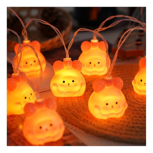 Lichterkette, Kreative Dekoration Lichterkette Ostern Lichterkette LED Warmweiß Kupferdraht Lichter Hängende Lichterkette Für Schlafzimmer Party Dekor,3m von Generic