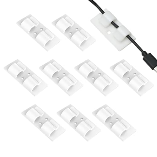 Lichterketten für den Außenbereich, für Lichterketten im Außenbereich, 10 x Lichterkette mit Haken, mit Klebstoff, Terrassen-Lichtclips für Lichter von Generic