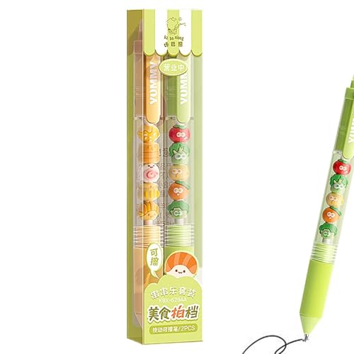 Löschbare Gelstifte - löschbarer Schreibstift | Löschbare Markerstifte mit klarem Radiergummi, tragbarer Fine Point Rollerball -Kugelschreiber, löschbare Stifte für Kinder Erwachsene schreiben station von Generic