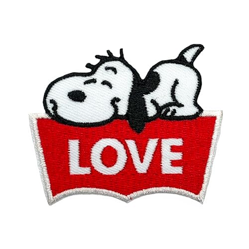 Love Dog Patches zum Aufbügeln für Rucksäcke von Generic