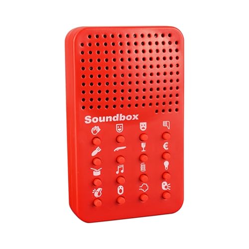 Lustiger Streich-Soundproduzent für Halloween-Atmosphäre mit 16 Sounds. Urd687 (Red, 11X7X3CM) von Generic