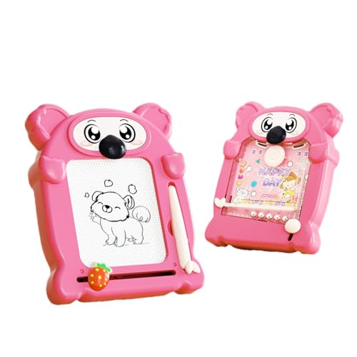 Magnetische Doodle-Tafel, magnetischer Zeichentisch für Kinder, tragbare Tafel | multifunktionales löschbares Lernspielzeug, Vorschullernaktivitäten mit doppelseitigem Spiel p Magnetische Doodle-Tafel, magnetischer Zeichentisch für Kinder, tragbare Tafel | multifunktionales löschbares Lernspielzeug, Vorschullernaktivitäten mit doppelseitigem Spiel p von Generic
