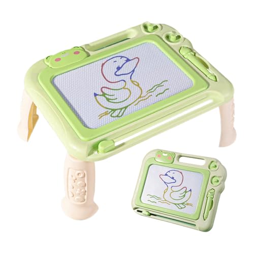 Magnetischer Zeichentisch - Pinnwand für Kinder mit 4 verstellbaren Beinen, tragbares Schreibtablett | Cartoon Sketch Pad für Kinder, Lernspielzeug im Vorschulalter, Art-Geschenk Magnetischer Zeichentisch - Pinnwand für Kinder mit 4 verstellbaren Beinen, tragbares Schreibtablett | Cartoon Sketch Pad für Kinder, Lernspielzeug im Vorschulalter, Art-Geschenk von Generic