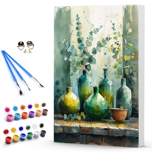 Malen Nach Zahlen Anlage Landschaft Malen Nach Zahlen Kinde, Anfänger, Kreatives für Erwachsene Leinwand öLgemäld Kit, Mit 3 - Pinseln und Acrylfarbe, Frauen Home Deko Geschenk 100 x 135 cm -TL2503PJ Malen Nach Zahlen Anlage Landschaft Malen Nach Zahlen Kinde, Anfänger, Kreatives für Erwachsene Leinwand öLgemäld Kit, Mit 3 - Pinseln und Acrylfarbe, Frauen Home Deko Geschenk 100 x 135 cm -TL2503PJ von Generic
