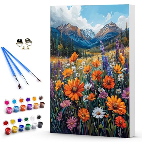 Malen Nach Zahlen Blume Abstrakt Malen Nach Zahlen Kinde, Anfänger, Kreatives für Erwachsene Leinwand öLgemäld Kit, Mit 3 - Pinseln und Acrylfarbe, Frauen Home Deko Geschenk 40 x 50 CM -TL25038G Malen Nach Zahlen Blume Abstrakt Malen Nach Zahlen Kinde, Anfänger, Kreatives für Erwachsene Leinwand öLgemäld Kit, Mit 3 - Pinseln und Acrylfarbe, Frauen Home Deko Geschenk 40 x 50 CM -TL25038G von Generic