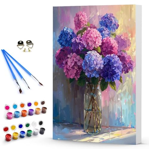 Malen Nach Zahlen Blume Vase Malen Nach Zahlen Kinde, Anfänger, Kreatives für Erwachsene Leinwand öLgemäld Kit, Mit 3 - Pinseln und Acrylfarbe, Frauen Home Deko Geschenk 70 x 95 CM -TL25030LPG Malen Nach Zahlen Blume Vase Malen Nach Zahlen Kinde, Anfänger, Kreatives für Erwachsene Leinwand öLgemäld Kit, Mit 3 - Pinseln und Acrylfarbe, Frauen Home Deko Geschenk 70 x 95 CM -TL25030LPG von Generic