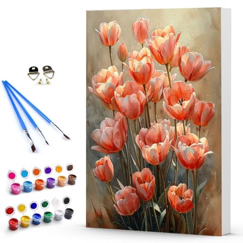 Malen Nach Zahlen Erwachsene Blume Malen Nach Zahlen Bastelset Erwachsene, DIY Landschaft Mit Pinseln und Acrylfarben Handgemalt Ölgemälde Leinwand Set, Home Deko 100 x 135 CM Ohne Rahmen -TL2503B9 Malen Nach Zahlen Erwachsene Blume Malen Nach Zahlen Bastelset Erwachsene, DIY Landschaft Mit Pinseln und Acrylfarben Handgemalt Ölgemälde Leinwand Set, Home Deko 100 x 135 CM Ohne Rahmen -TL2503B9 von Generic