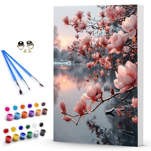 Malen Nach Zahlen Erwachsene Blume Malen Nach Zahlen Bastelset Erwachsene, DIY Landschaft Mit Pinseln und Acrylfarben Handgemalt Ölgemälde Leinwand Set, Home Deko 70 x 95 cm Ohne Rahmen -TL25039Z Malen Nach Zahlen Erwachsene Blume Malen Nach Zahlen Bastelset Erwachsene, DIY Landschaft Mit Pinseln und Acrylfarben Handgemalt Ölgemälde Leinwand Set, Home Deko 70 x 95 cm Ohne Rahmen -TL25039Z von Generic