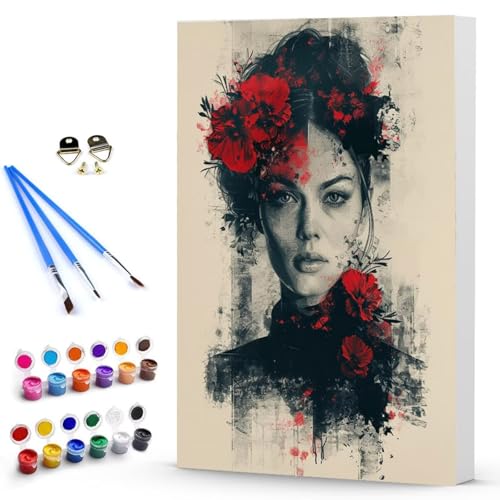 Malen Nach Zahlen Erwachsene Frau Malen Nach Zahlen Bastelset Erwachsene, DIY Blume Mit Pinseln und Acrylfarben Handgemalt Ölgemälde Leinwand Set, Home Deko Geschenk 100 x 135 CM Ohne Rahmen -TL25036T Malen Nach Zahlen Erwachsene Frau Malen Nach Zahlen Bastelset Erwachsene, DIY Blume Mit Pinseln und Acrylfarben Handgemalt Ölgemälde Leinwand Set, Home Deko Geschenk 100 x 135 CM Ohne Rahmen -TL25036T von Generic