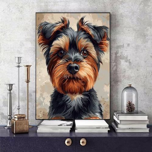 Malen Nach Zahlen Erwachsene Hund Malen Nach Zahlen Tier, DIY Set Erwachsene Paint by Numbers mit 3 Pinsel und Acrylfarben für Zimmer Deko Wohnzimmer, Geschenke für Frauen 50 x 65 cm -bby2506N9 Malen Nach Zahlen Erwachsene Hund Malen Nach Zahlen Tier, DIY Set Erwachsene Paint by Numbers mit 3 Pinsel und Acrylfarben für Zimmer Deko Wohnzimmer, Geschenke für Frauen 50 x 65 cm -bby2506N9 von Generic