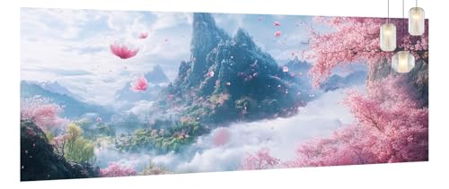 Malen Nach Zahlen Erwachsene Landschaft,DIY Malen Nach Zahlen XXL Paint by Numbers für Anfänger,Bastelset Handgemalt Ölgemälde Kreativ Set Mit Pinseln und Acrylfarbe,Home Décor Blumen 90 X 240cm Y898 Malen Nach Zahlen Erwachsene Landschaft,DIY Malen Nach Zahlen XXL Paint by Numbers für Anfänger,Bastelset Handgemalt Ölgemälde Kreativ Set Mit Pinseln und Acrylfarbe,Home Décor Blumen 90 X 240cm Y898 von Generic
