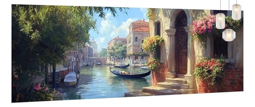 Malen Nach Zahlen Erwachsene Landschaft,DIY Malen Nach Zahlen XXL Paint by Numbers für Anfänger,Bastelset Handgemalt Ölgemälde Kreativ Set Mit Pinseln und Acrylfarbe,Home Décor Stadt 80 X 200cm Y868 Malen Nach Zahlen Erwachsene Landschaft,DIY Malen Nach Zahlen XXL Paint by Numbers für Anfänger,Bastelset Handgemalt Ölgemälde Kreativ Set Mit Pinseln und Acrylfarbe,Home Décor Stadt 80 X 200cm Y868 von Generic