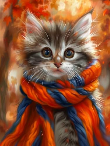 Malen Nach Zahlen Erwachsene Tier, Malen Nach Zahlen Katze, DIY Basteln Erwachsene Leinwand Kit Mit Pinseln und Acrylfarbe, DIY Paint by Numbers Kits, für Wanddeko, Geschenk, 100x135cm C-2546 Malen Nach Zahlen Erwachsene Tier, Malen Nach Zahlen Katze, DIY Basteln Erwachsene Leinwand Kit Mit Pinseln und Acrylfarbe, DIY Paint by Numbers Kits, für Wanddeko, Geschenk, 100x135cm C-2546 von Generic
