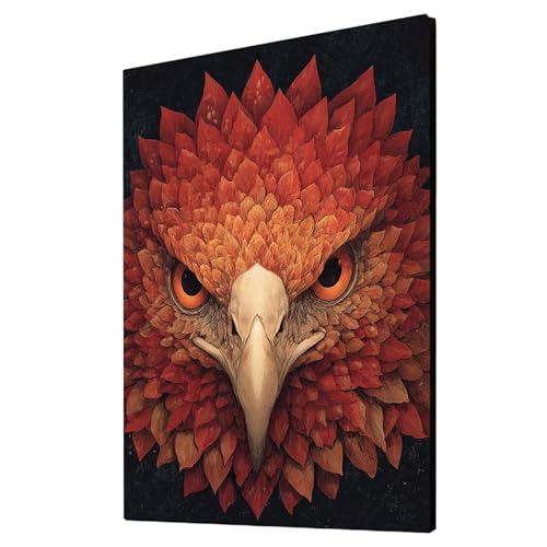 Malen Nach Zahlen Erwachsene Tier DIY Set Erwachsene mit Leinwand zum Bemalen Adler 80 x 60CM 36 Farben Acrylfarben Set und Pinsel, Malen Nach Zahlen Kinder für Deko Wohnzimmer Geschenke 2YH-2066 Malen Nach Zahlen Erwachsene Tier DIY Set Erwachsene mit Leinwand zum Bemalen Adler 80 x 60CM 36 Farben Acrylfarben Set und Pinsel, Malen Nach Zahlen Kinder für Deko Wohnzimmer Geschenke 2YH-2066 von Generic