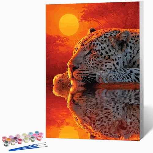 Malen Nach Zahlen Erwachsene Tier Malen Nach Zahlen Tiger, Bastelset Erwachsene Mit 3-Pinseln Und Acrylfarbe, DIY Handgemalt öLgemäLde Kit FüR Geschenke, Zimmer Deko 50 x 65 cm Ohne Rahmen -LKF07878F Malen Nach Zahlen Erwachsene Tier Malen Nach Zahlen Tiger, Bastelset Erwachsene Mit 3-Pinseln Und Acrylfarbe, DIY Handgemalt öLgemäLde Kit FüR Geschenke, Zimmer Deko 50 x 65 cm Ohne Rahmen -LKF07878F von Generic