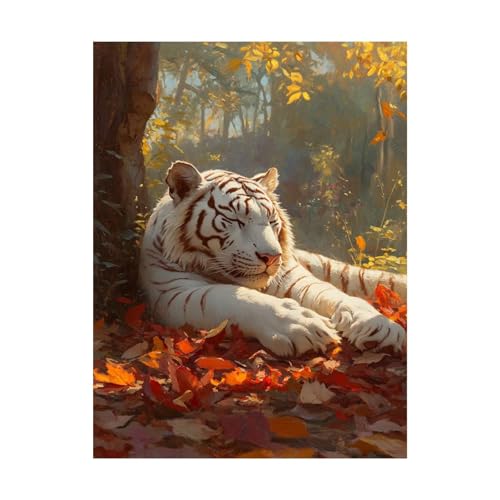 Malen Nach Zahlen Erwachsene Tiger DIY Set Erwachsene mit Leinwand zum Bemalen Tier 100x135cm 36 Farben Acrylfarben Set und Pinsel, Malen Nach Zahlen Kinder für Deko Wohnzimmer Geschenke 2YH-12668 Malen Nach Zahlen Erwachsene Tiger DIY Set Erwachsene mit Leinwand zum Bemalen Tier 100x135cm 36 Farben Acrylfarben Set und Pinsel, Malen Nach Zahlen Kinder für Deko Wohnzimmer Geschenke 2YH-12668 von Generic