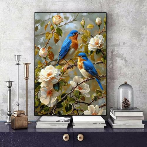Malen Nach Zahlen Erwachsene Vogel Malen Nach Zahlen Tier, DIY Set Erwachsene Paint by Numbers mit 3 Pinsel und Acrylfarben für Zimmer Deko Wohnzimmer, Geschenke für Frauen 60 x 80 cm -bby25068R Malen Nach Zahlen Erwachsene Vogel Malen Nach Zahlen Tier, DIY Set Erwachsene Paint by Numbers mit 3 Pinsel und Acrylfarben für Zimmer Deko Wohnzimmer, Geschenke für Frauen 60 x 80 cm -bby25068R von Generic