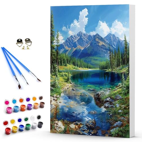 Malen Nach Zahlen Landschaft Landschaft Malen Nach Zahlen Kinde, Anfänger, Kreatives für Erwachsene Leinwand öLgemäld Kit, Mit 3 - Pinseln und Acrylfarbe, Home Deko Geschenk 100x135 cm -TL25038H Malen Nach Zahlen Landschaft Landschaft Malen Nach Zahlen Kinde, Anfänger, Kreatives für Erwachsene Leinwand öLgemäld Kit, Mit 3 - Pinseln und Acrylfarbe, Home Deko Geschenk 100x135 cm -TL25038H von Generic