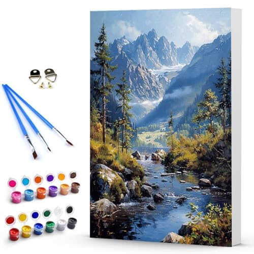 Malen Nach Zahlen Landschaft Landschaft Malen Nach Zahlen Kinde, Anfänger, Kreatives für Erwachsene Leinwand öLgemäld Kit, Mit 3 - Pinseln und Acrylfarbe, Home Deko Geschenk 70 x 95 CM -TL25032L Malen Nach Zahlen Landschaft Landschaft Malen Nach Zahlen Kinde, Anfänger, Kreatives für Erwachsene Leinwand öLgemäld Kit, Mit 3 - Pinseln und Acrylfarbe, Home Deko Geschenk 70 x 95 CM -TL25032L von Generic