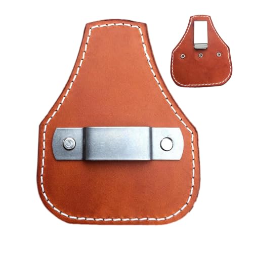 Maßbandhalter aus Leder – Maßbandhalter, Maßband, Lederband, Aufbewahrungstasche, für Tischlerei, Maßband, Maßband, Campingwerkzeug, Clips für Koffer von Generic