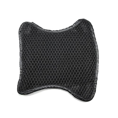 Motorrad Gel Sitzkissen Für Motorrad Sitzkissen Luftkühlung 3D Mesh Motorrad Sitzpolster, Motorradbezug(Medium) von Generic