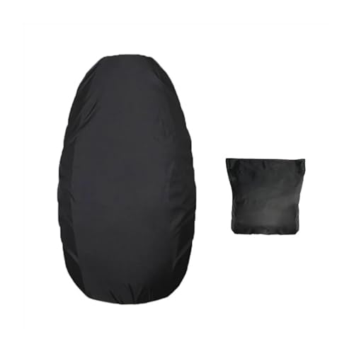 Motorrad Gel Sitzkissen Für Ve&sp&a Tmax 530 UN&IVE&RSAL Motorrad Sitzbezug Kappe Wasserdicht Staubdicht Sonnenschutz Roller Kissen Schutz Abdeckung Roller(Black,Medium) von Generic