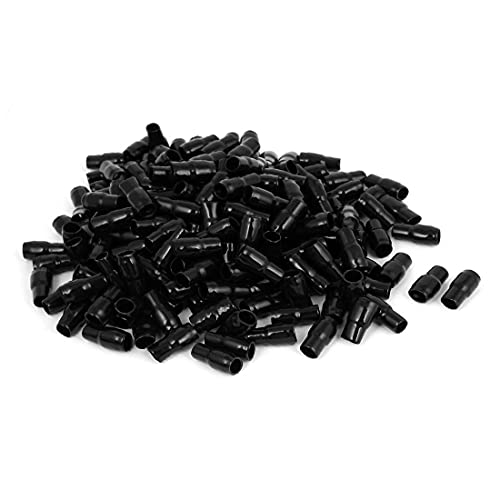 NEW LON0167 500pcs Schwarz PVC 25mm2 Klemmverbinder Hülse Schutz Isolierte Abdeckungen(500 stücke Schwarz PVC 25mm2 Klemme Drahtverbinder Hülse Schutz Isolierte Abdeckungen von Generic