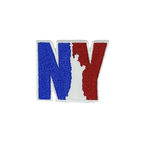 NH NY New York Bügelbilder – Stickerei Applikation Patches für Dekoration von Generic